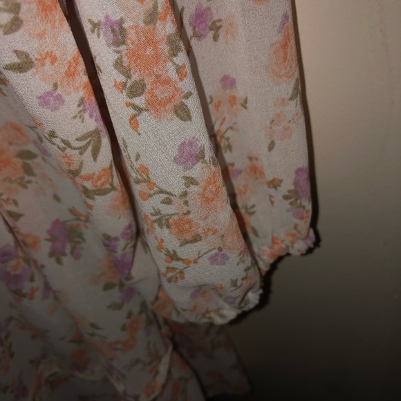 Brand New Forever21 Floral Peasant Dress - Picture 4 of 9